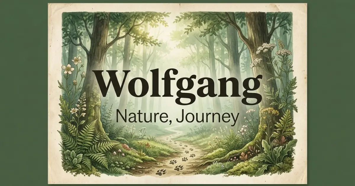 Wolfgang meaning themes: nature, journey