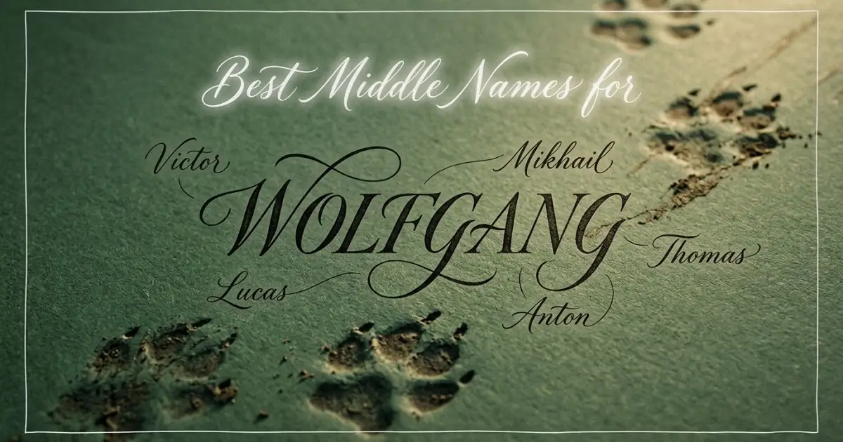 Best middle names for Wolfgang