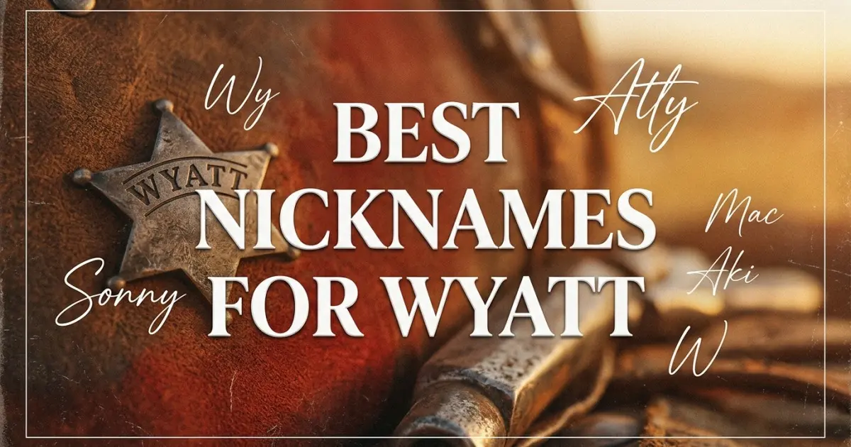 Nicknames for Wyatt
