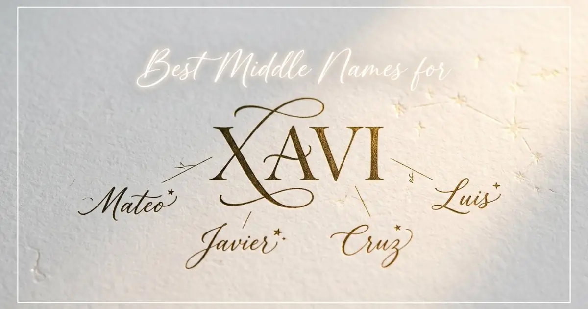 Best middle names for Xavi