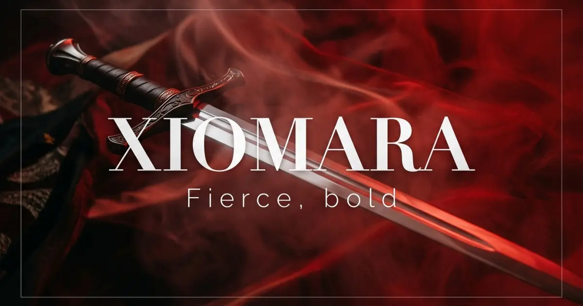 Xiomara name vibe: Fierce, bold