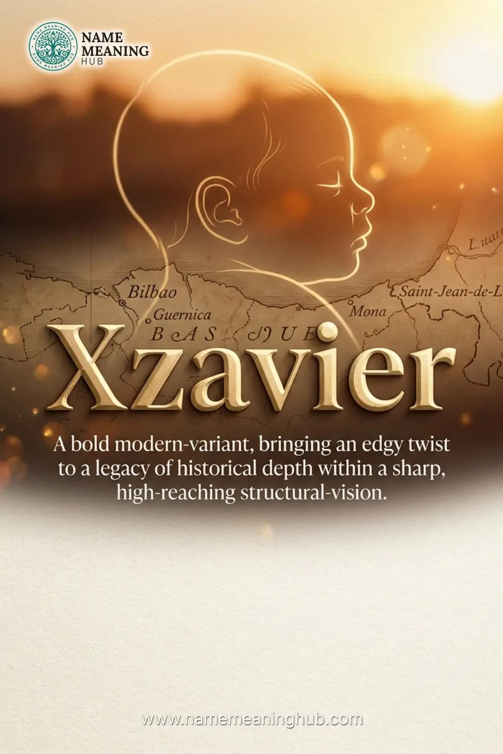Meaning of the name Xzavier: A bold modern-variant, bringing an edgy twist to a legacy of historical depth within a sharp, high-reaching structural-vision.