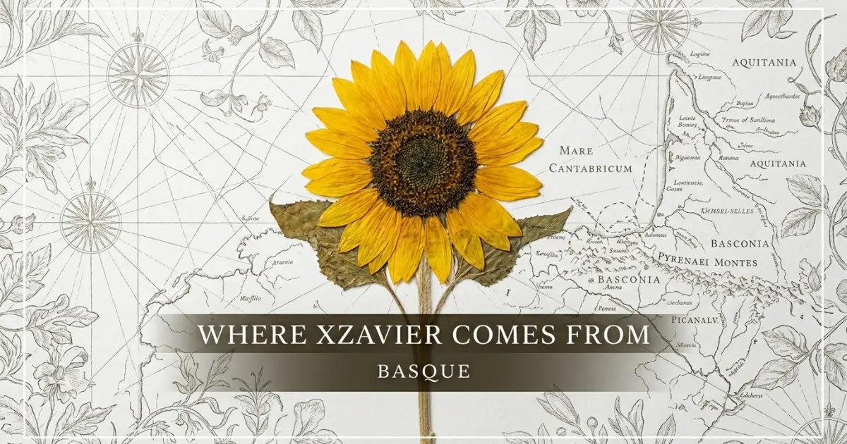 The name Xzavier comes from: Basque