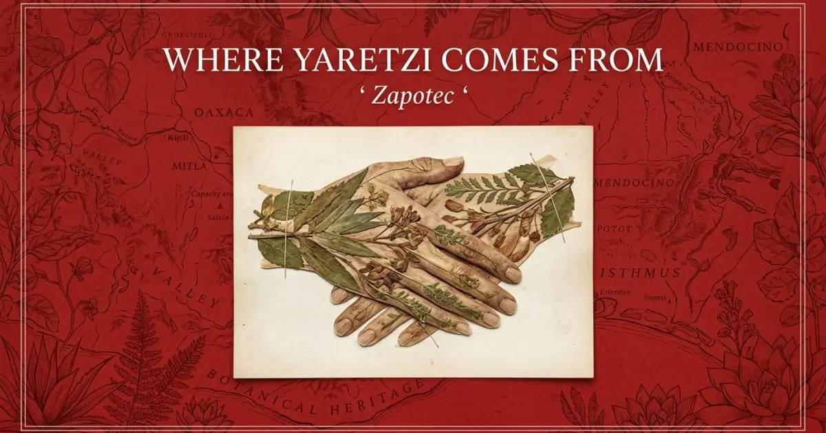 The name Yaretzi comes from: Zapotec