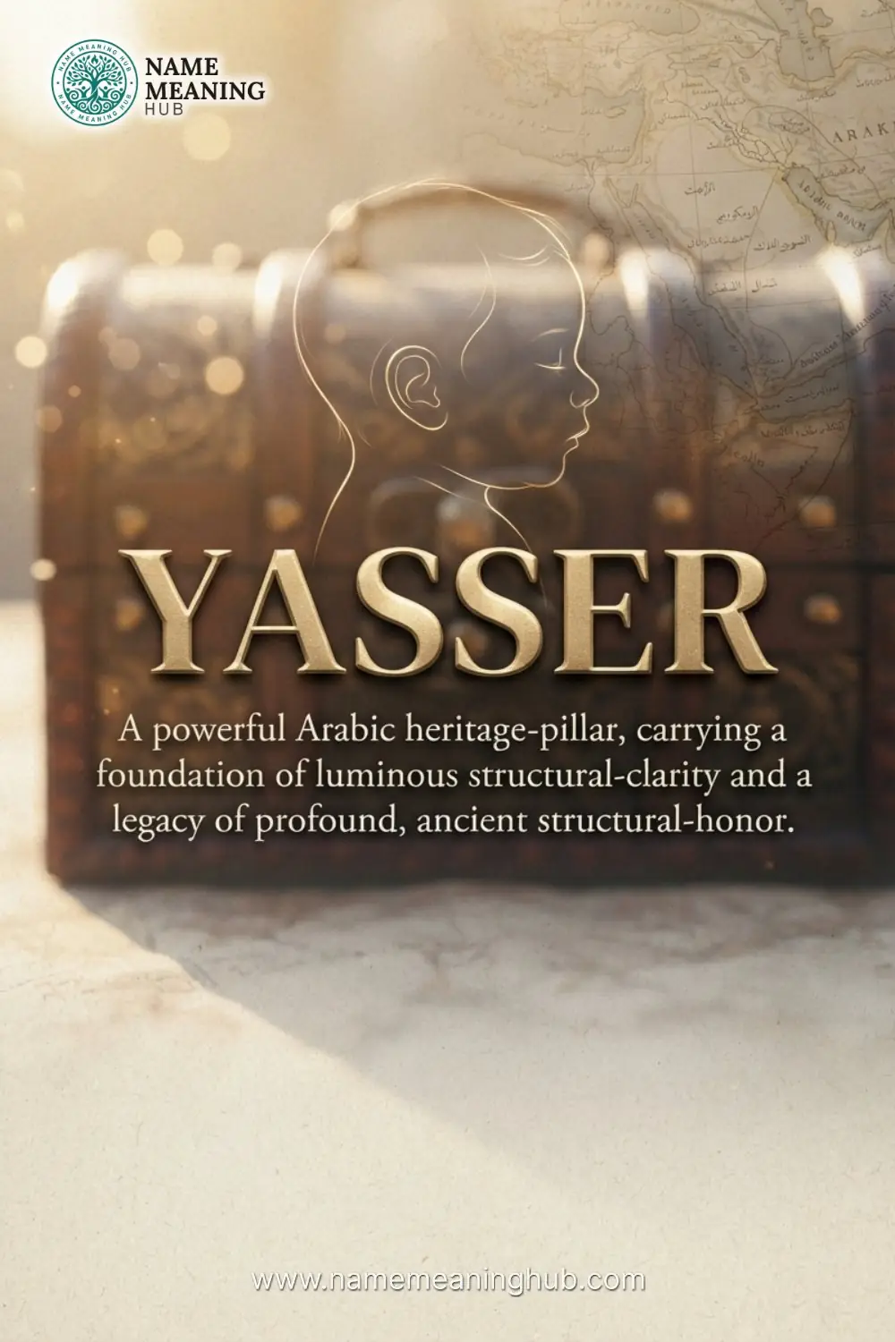 Meaning of the name Yasser: A powerful Arabic heritage-pillar, carrying a foundation of luminous structural-clarity and a legacy of profound, ancient structural-honor.