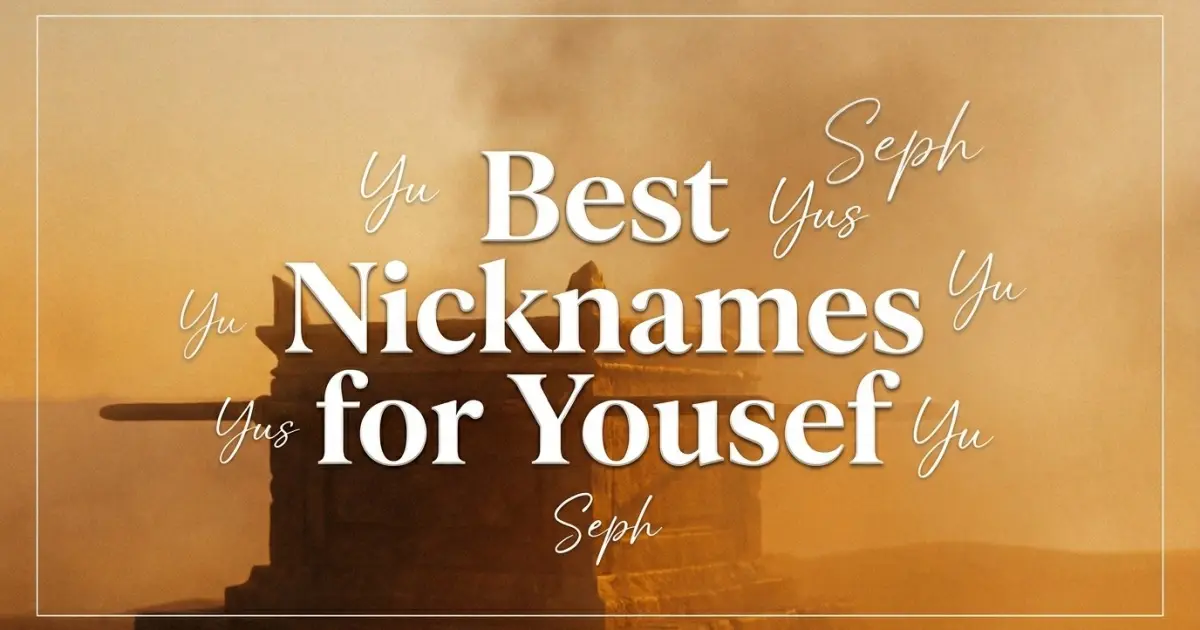 Nicknames for Yousef