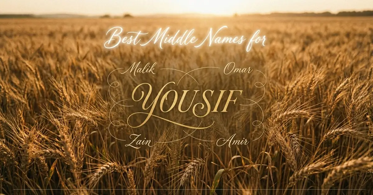 Best middle names for Yousif