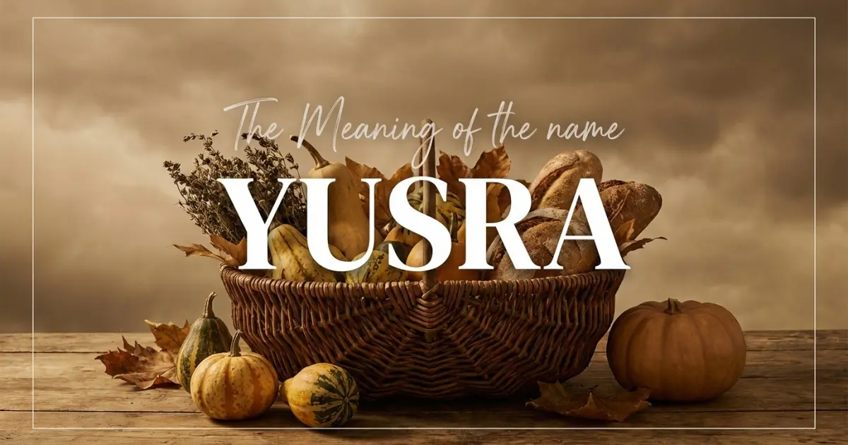 Yusra name meaning