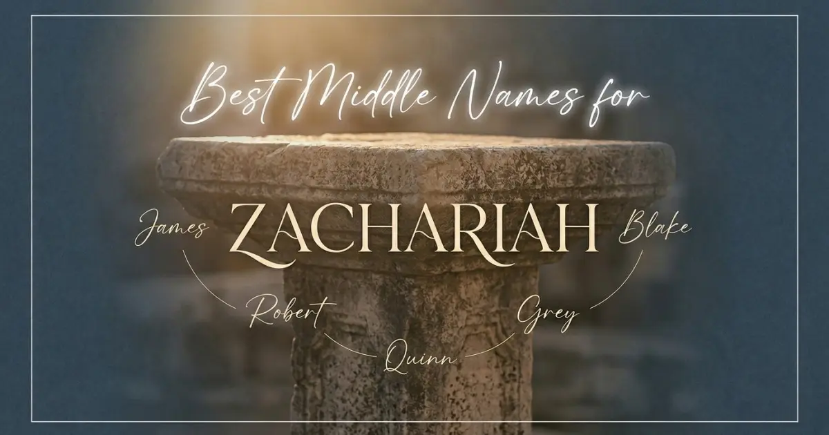 Best middle names for Zachariah