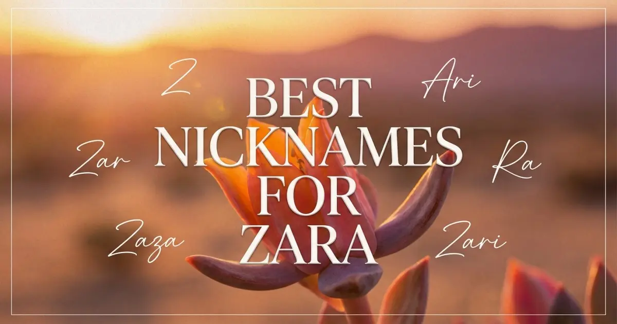 Nicknames for Zara