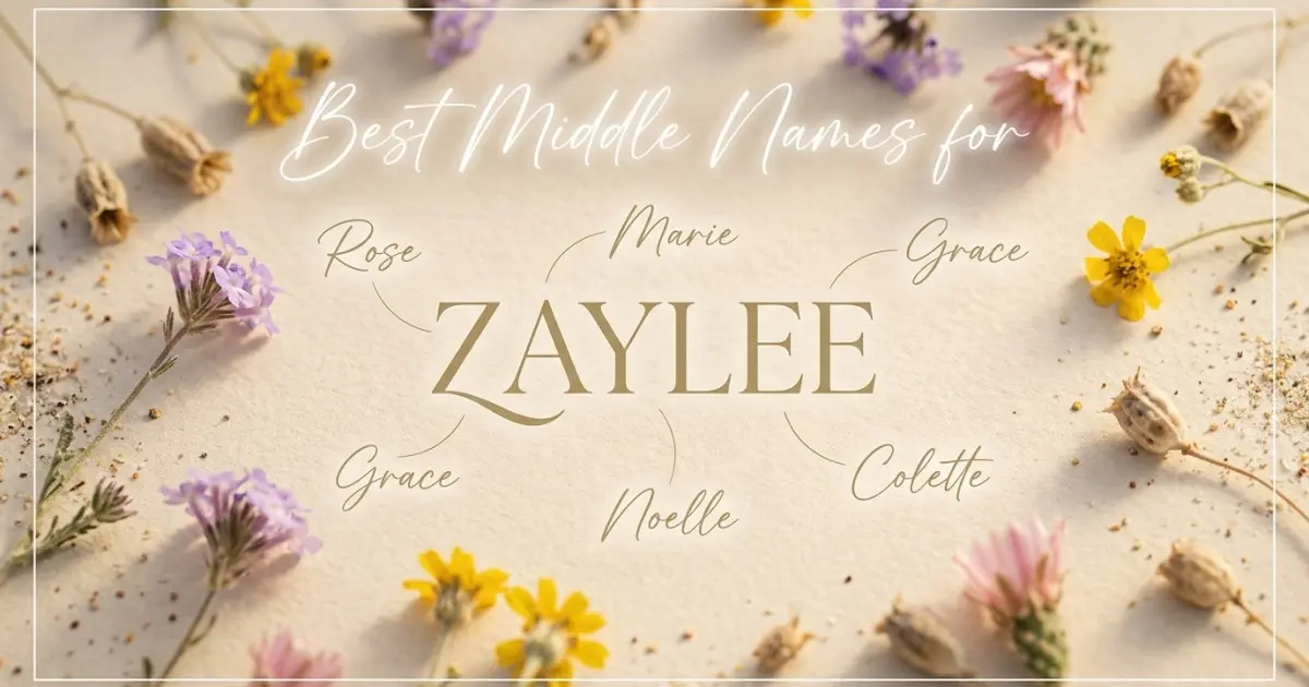Best middle names for Zaylee