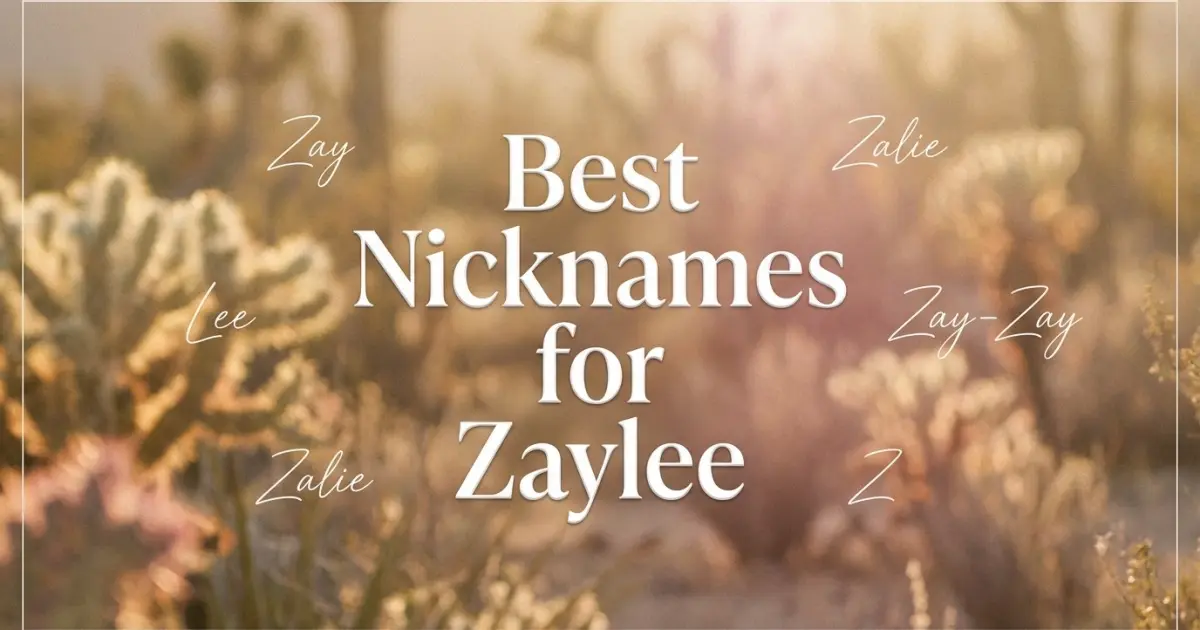 Nicknames for Zaylee