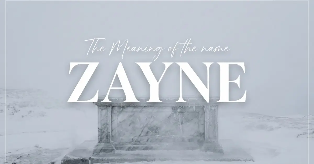 Zayne name meaning