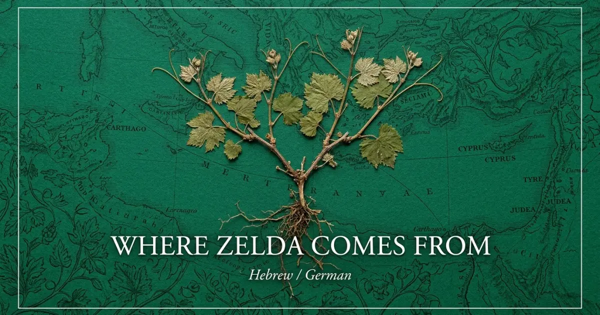 The name Zelda comes from: Hebrew / German