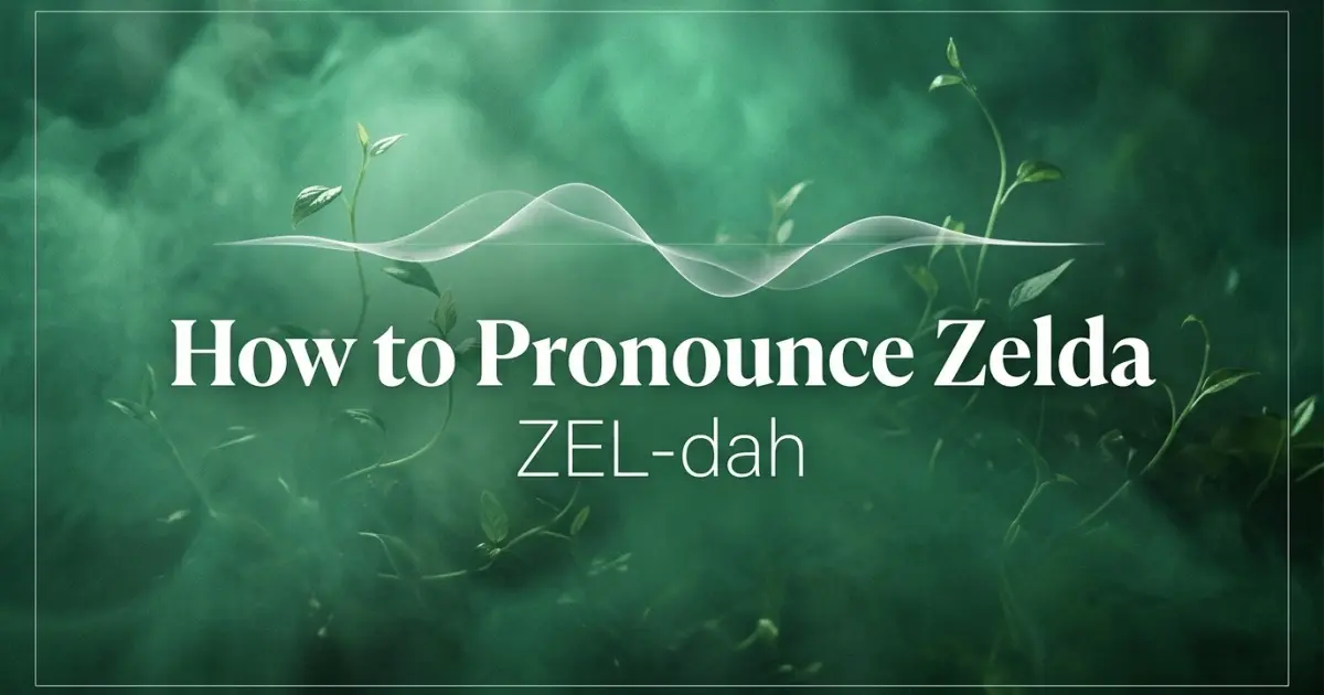 How to pronounce Zelda