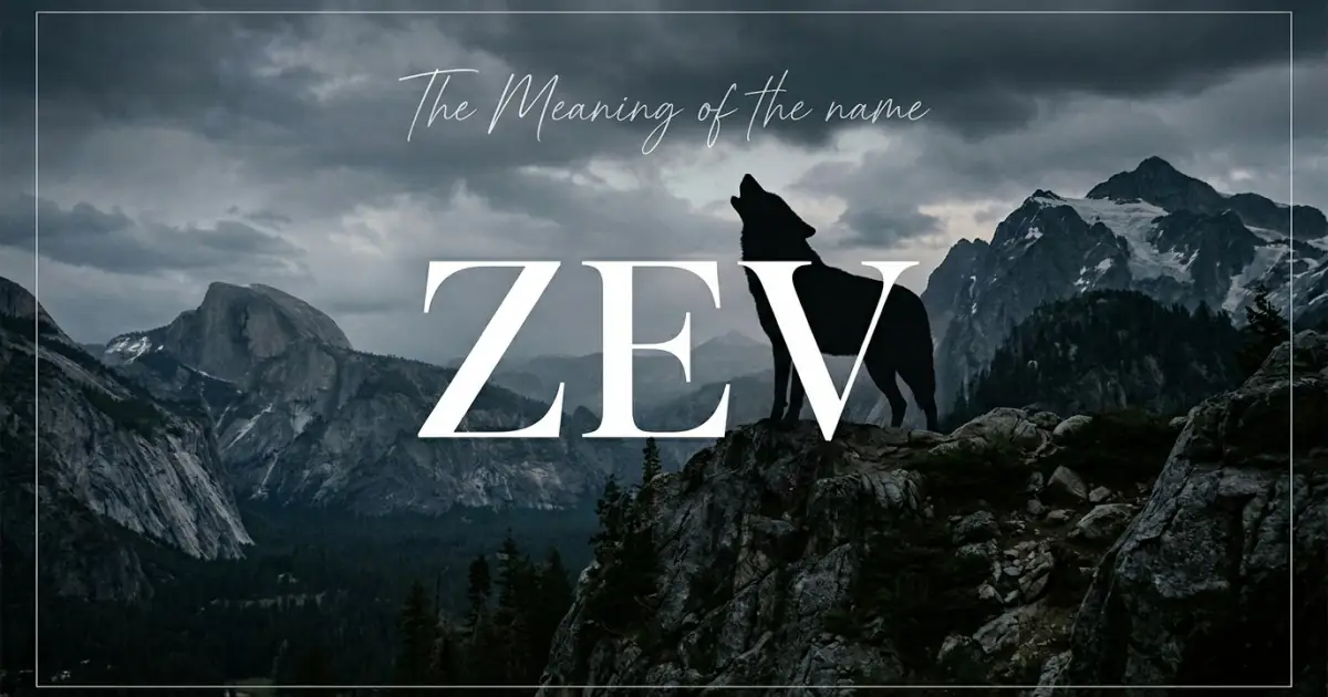 Zev name meaning