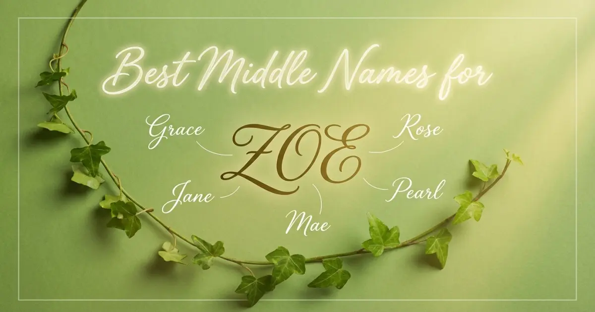 Best middle names for Zoe