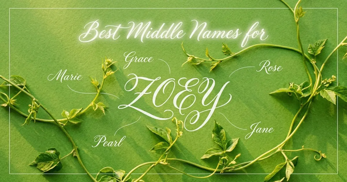 Best middle names for Zoey