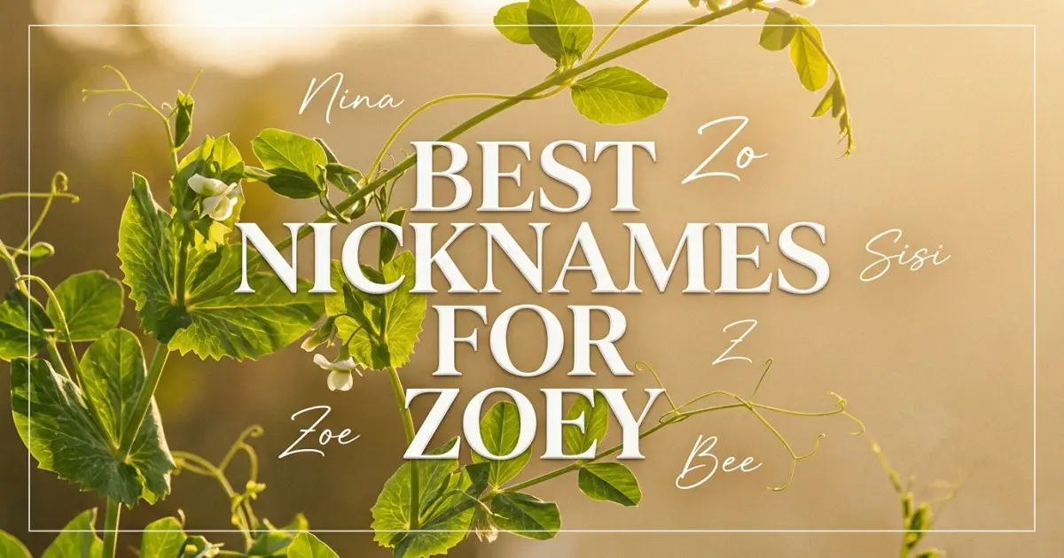 Nicknames for Zoey